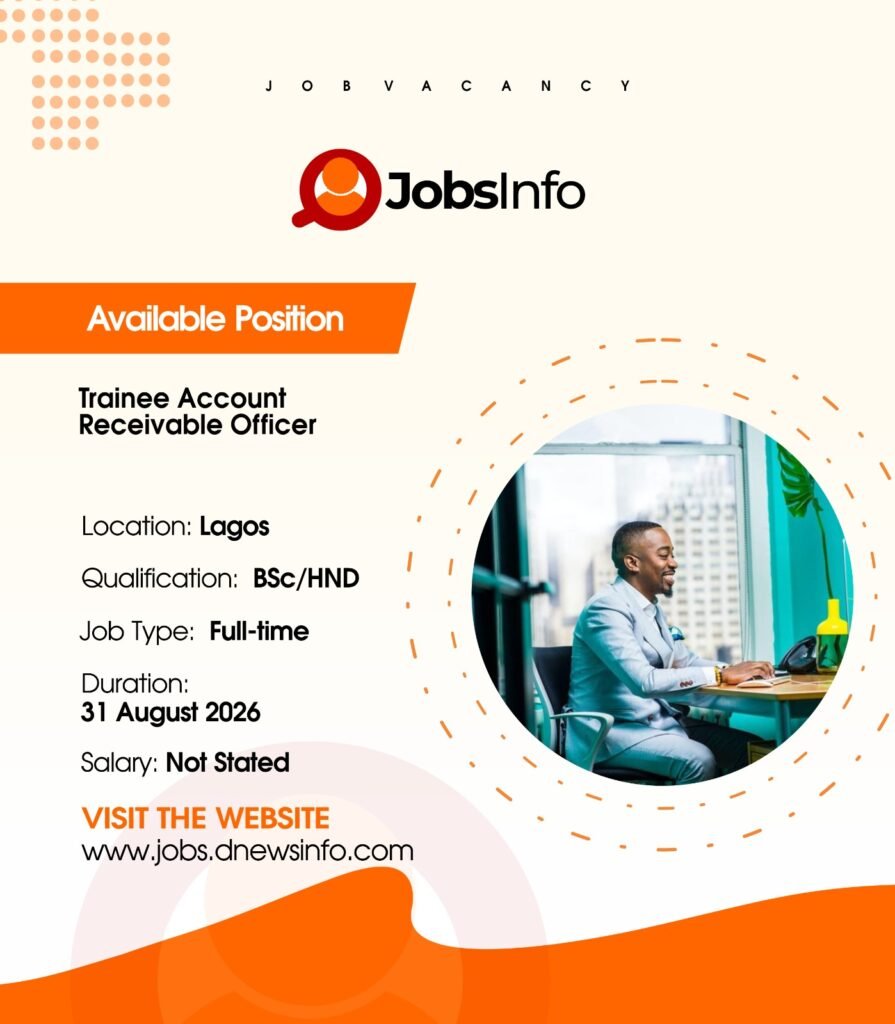 Trainee Account Receivable Officer