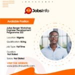 Julius Berger Workshop Engineer Development Programme 2026 - 11 10