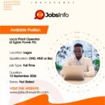 Local Plant Operator at Egbin Power Plc - 11 11