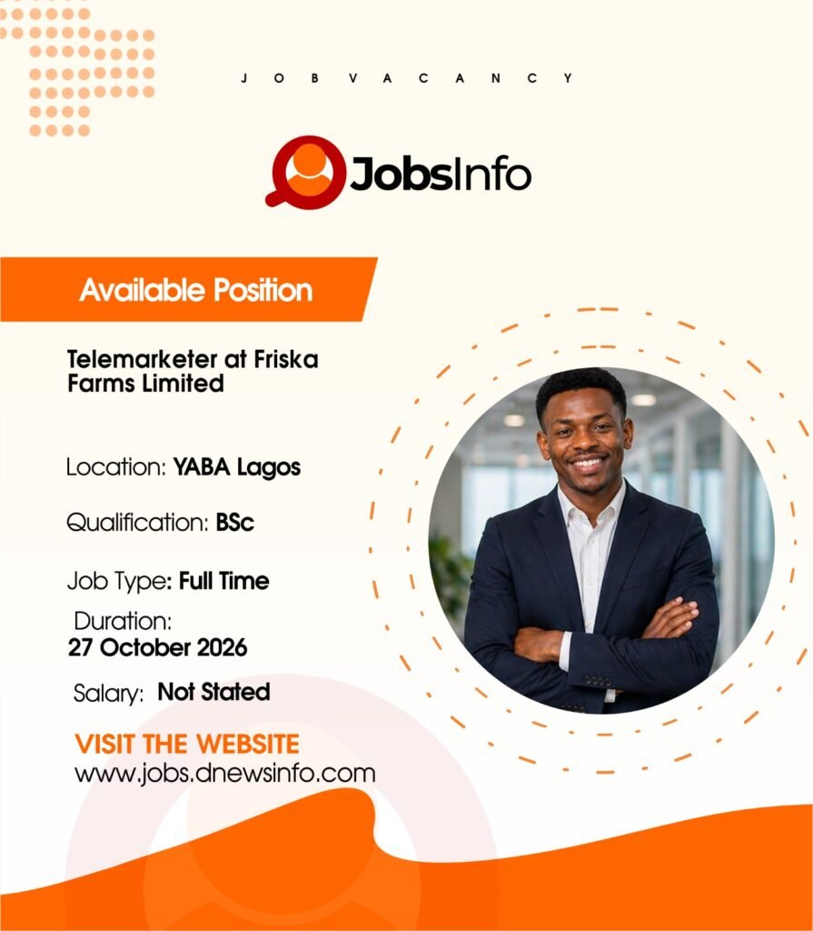Telemarketer at Friska Farms Limited - 11 40